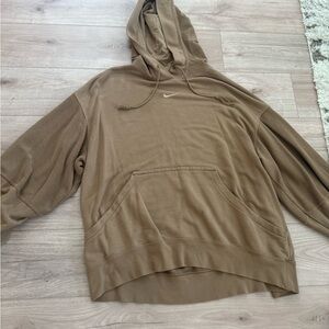 Nike Women’s Oversized Tan Hoodie
